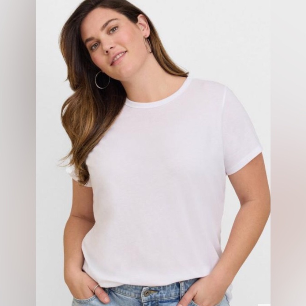 Torrid Tee Everyday Signature Jersey Crew Neck T-Shirt Top Size 00 New NWT NIP